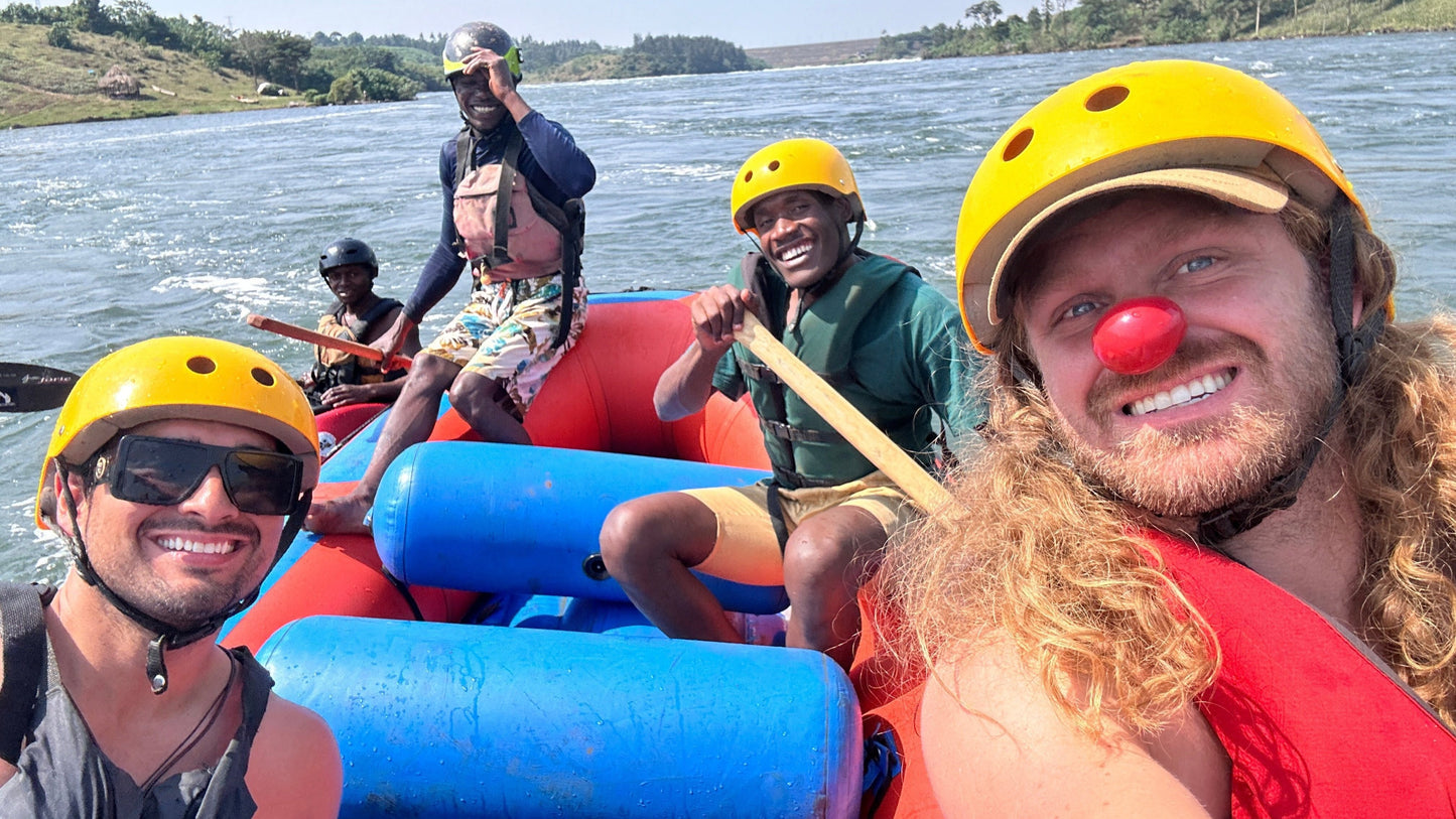 White Water rafting in Uganda