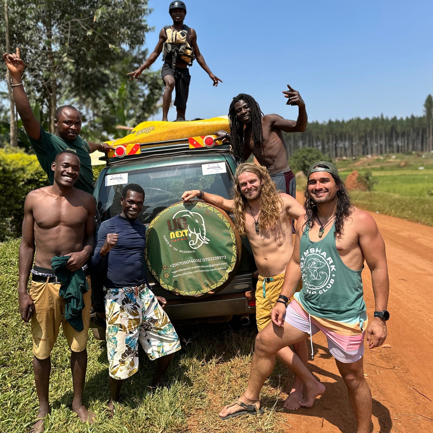White Water rafting in Uganda